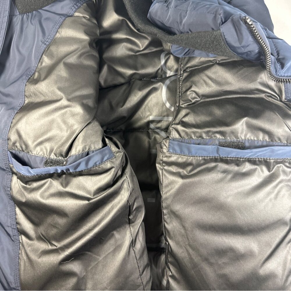 Calvin Klein Men's Water Resistant Zip Front Navy Blue Puffer Jacket Sz M - Picture 13 of 16